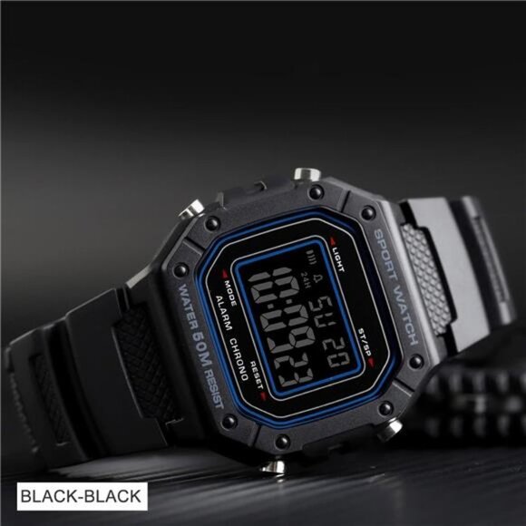 Outdoor Sports Army Multifunction Watch for Men with LED Backlight Stopwatch - Picture 4 of 7